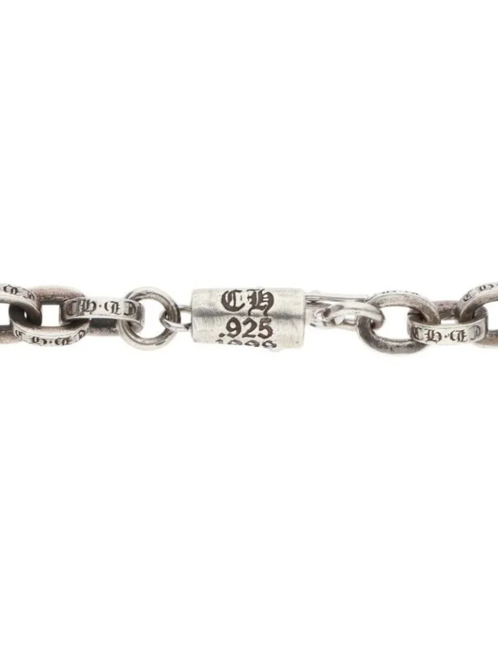 Chrome Hearts Paper Chain 20 Silver Necklace